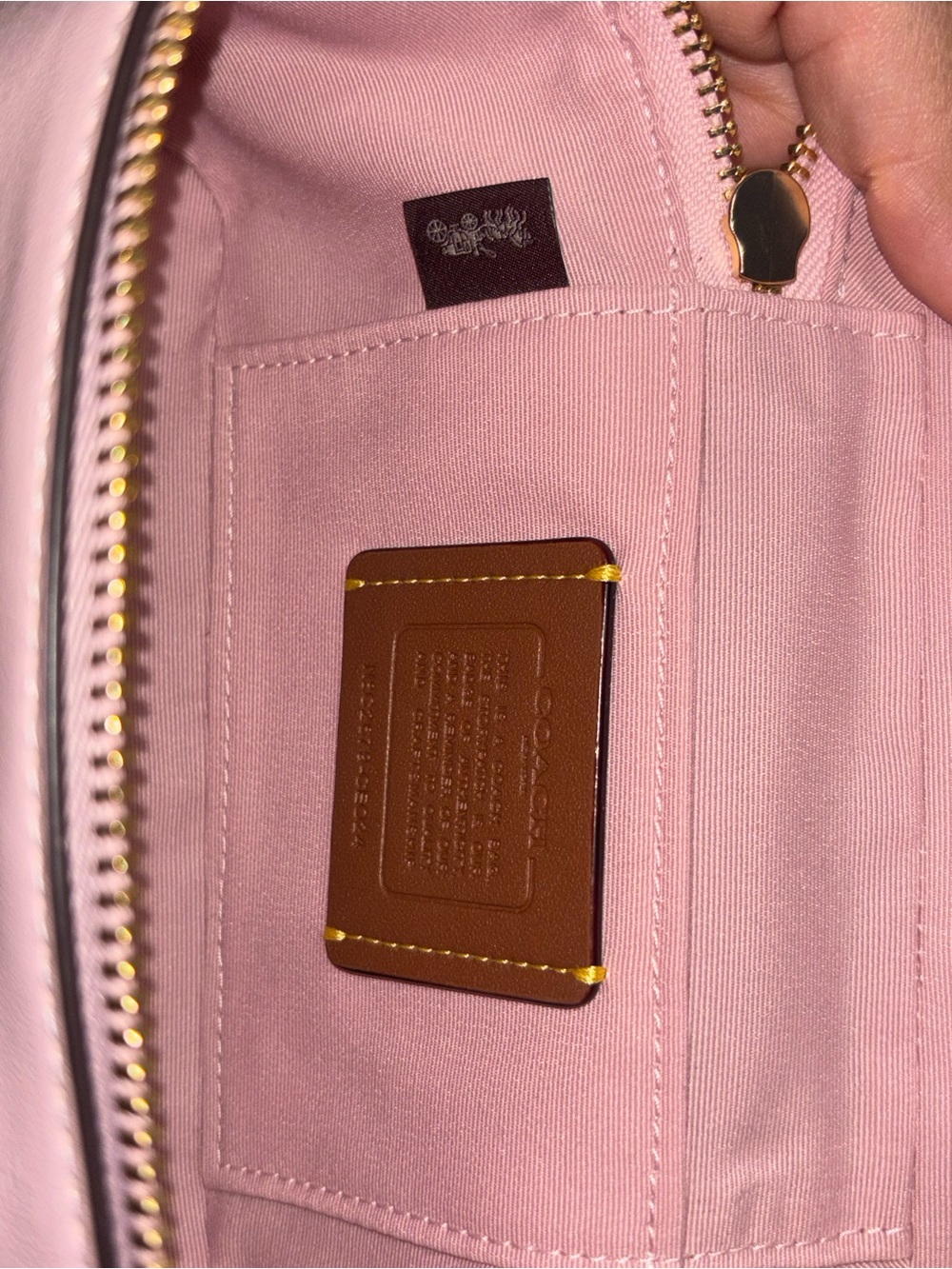 COACH RAINER CROSSBODY BAG PINK - Picture 4 of 8